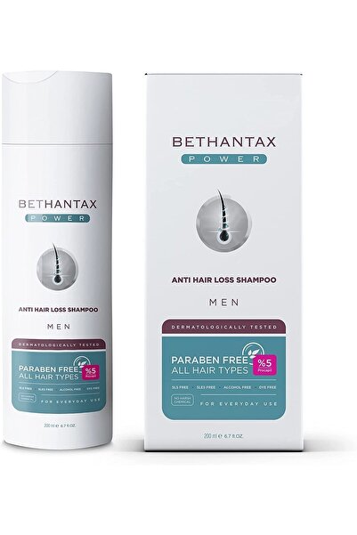 Genel Markalar Bethantax Power Anti Hair Loss Shampoo 200 ML