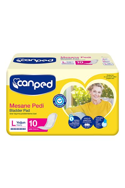 Molped Canped Maternity Pad Intense L (Large) Size 10 Pack 1 Pack