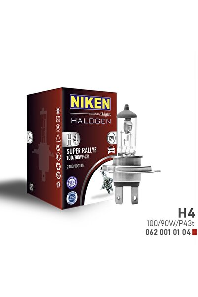 Niken NİKEN H4 - 100/90W - 2400 LÜMEN (1 ADET) Uyumlu