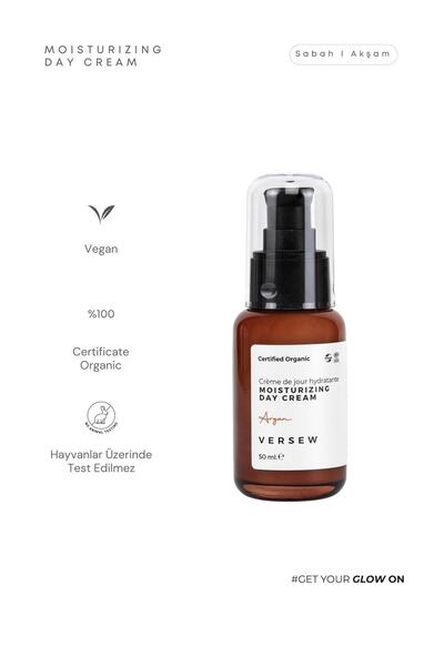 VERSEW Organik Mousturizing Nemlendirici Günlük Bakım Kremi 50 Ml