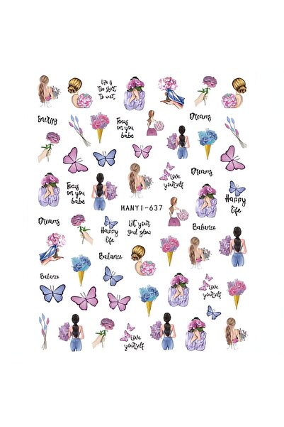 Nail Republic Sticker HANYI-637