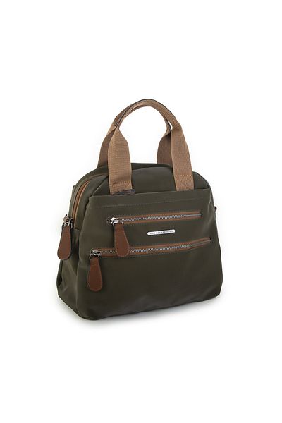 Nas Bag Geantă crossbody cu 8 compartimente pentru mână și poștaș (28 x 25)