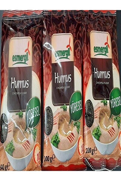 Esmergil HUMUS 200 GR 3 LÜ PAKET ESMERGİL