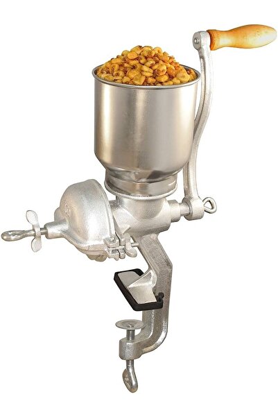 Genel Markalar Ergonomik Saplı ve Masa Kelepçeli Weston Tahıl ve Mısır Değirmeni