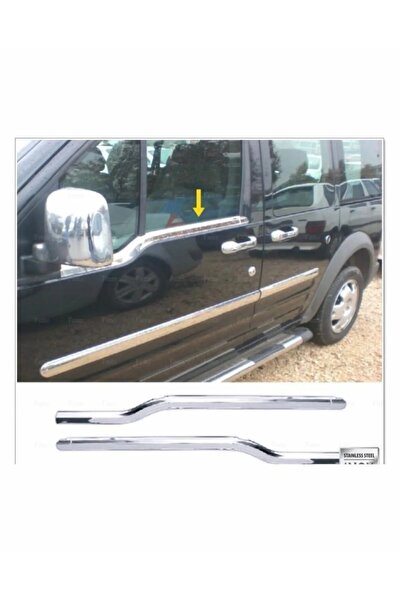 Ford Connect Krom Cam Çıtası 2 Prç. 2006*2010 Paslanmaz Çelik