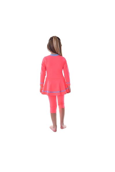 Rs Ramuni Girl's Long Sleeve Dress Swimsuit
