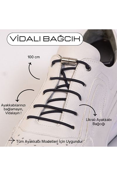 Mag Shoes Care 100cm Smart Screw Shoelaces