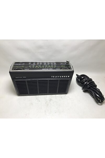 Telefunken tayfuntufan Telefunken partner 200 radyo koleksiyon