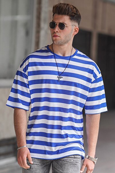 Madmext Ανδρικό μπλουζάκι Saks Oversize 4995