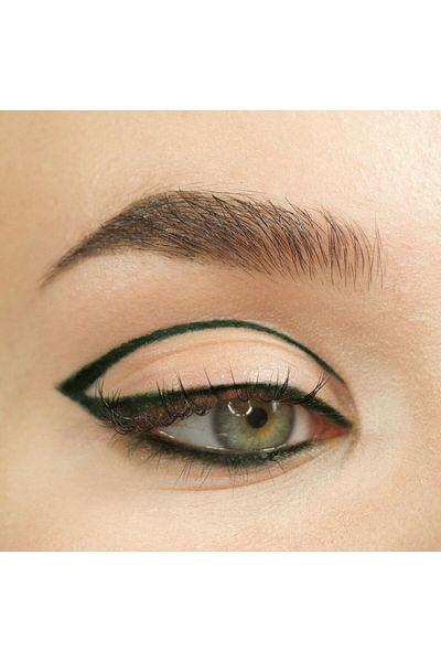Revolution بطانة مزدوجة دقيقة من Felt And Kohl باللون الأخضر