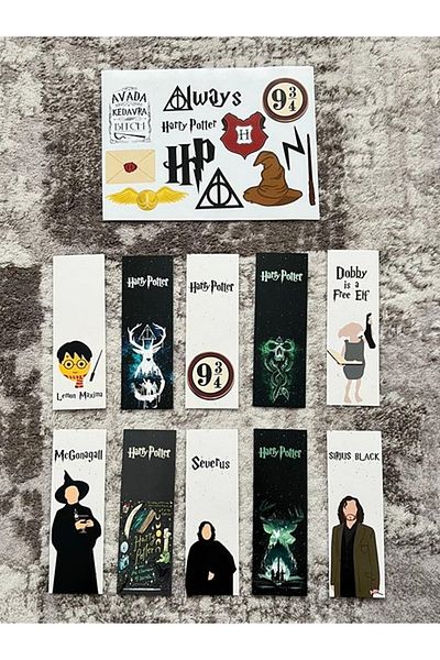 Paytak Moda HP Array Bookmark and Stickers Sticker Set PYTKSTKRYRC42