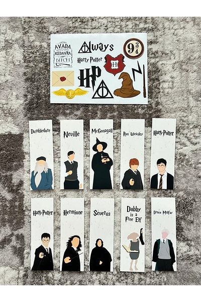 Paytak Moda HP Array Bookmark and Stickers Sticker Set PYTKSTKRYRC43