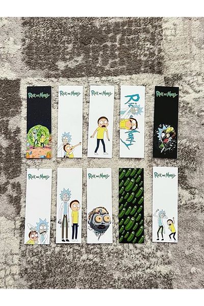 Paytak Moda Rick 10 Pieces Bookmark Set PYTKAYRAC150