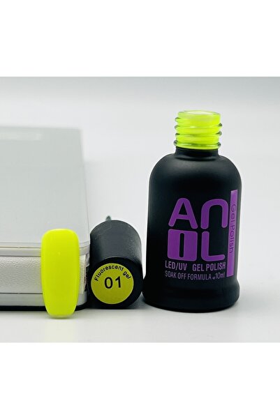 Anil Professional Cosmetics Kalıcı Oje Neon Renkler 10ml | Dayanıklı Kolay Uy...