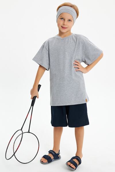 Babygiz Pantaloni scurți din bumbac pieptănat, 100% bumbac, pentru bărbați, t...