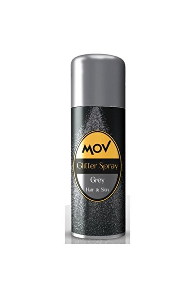 MOV Glitter Sprey Gri 90 ml