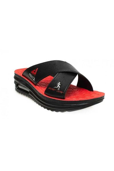 Muya Axis Anatomical Sole Wet Floor Women's Slippers Black-Red