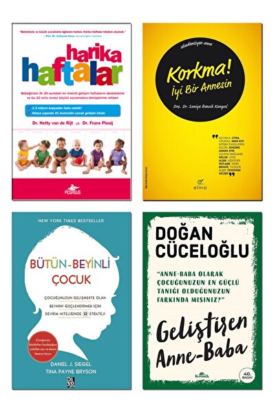 ELMA Yayınevi Korkma İyi Bir Annesin Bütün Beyinli Çocuk Geliştiren Anne Baba...