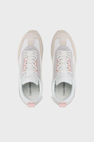 Calvin Klein Hakiki Deri Bağcıklı Spor Ayakkabı YW0YW01100YBR AYAKKABI YW0YW01100 YBR