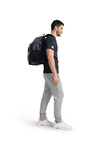 ARENA Spiky Iii Number 45 Sea Silver Neon Green Backpack