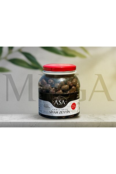 Yağlı Sele Mega Siyah Zeytin, 1 Kg