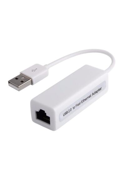 nelerbulurum TAK-ÇALIŞTIR USB 2.0 TO ETHERNET ÇEVİRİCİ USBYİ RJ45 ÇEVİRİCİ
