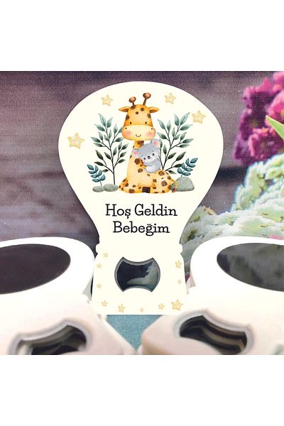 Ege ajans Magnet that will open 10 balloons (with card and gelatin)