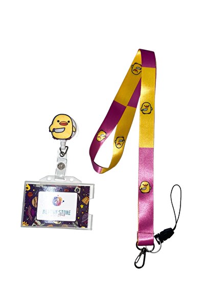 neptünstore Set de 3 șnur pentru gât cu model Killer Chick + suport pentru ca...