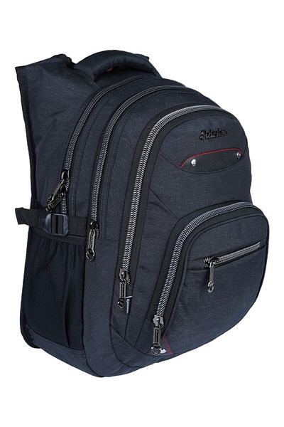 MESCHAIN Rucsac de școală pentru liceu, cu 4 compartimente, compartiment pentru tabletă din material textil impermeabil