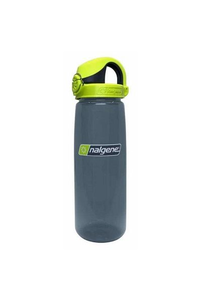 NALGENE زجاجة مياه تريتان بغطاء فحم/ليمون OTF