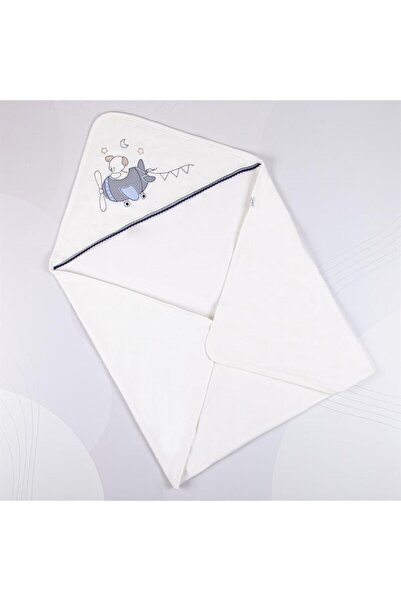 Miniel Baby Boy Airplane Dog Embroidered Waffle Pattern Double Layer Organic ...
