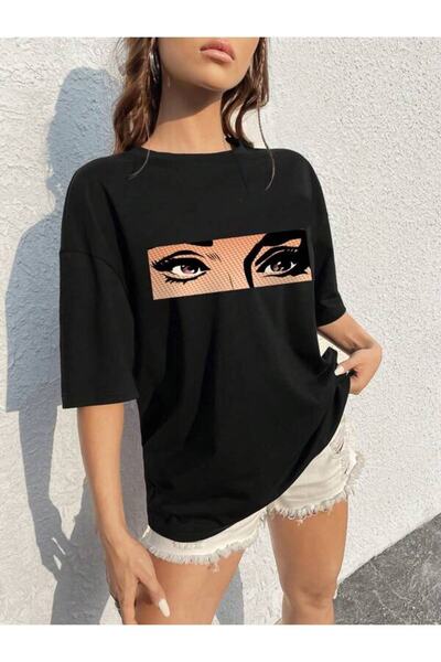 GALASHOP تي شيرت نسائي برسوم كارتونية موديل 60