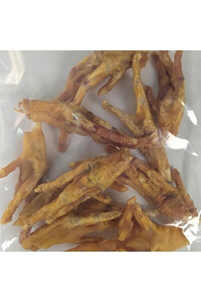 HAKİ Okro Kurutulmuş Tavuk Ayağı 100gr Köpek Ödül Maması