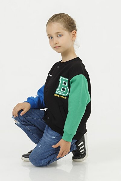 DMB BOYS & GIRLS 4-14 Years Old Ribbed Boys' College Jacket