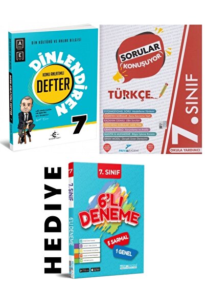 Pruva Akademi 7.sınıf Dinlendiren Din Kültürü  Türkçe Sorular Konuşuyor Soru ...