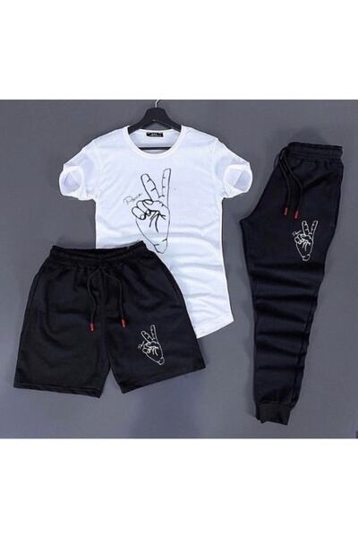 Adrift PUNIX Special Production Crew Neck Victory Κοντομάνικο καλοκαιρινό σετ...