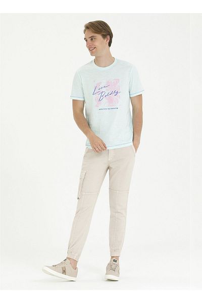 U.S. Polo Assn. Πόλο Ασν. Ανδρικό παντελόνι Stone