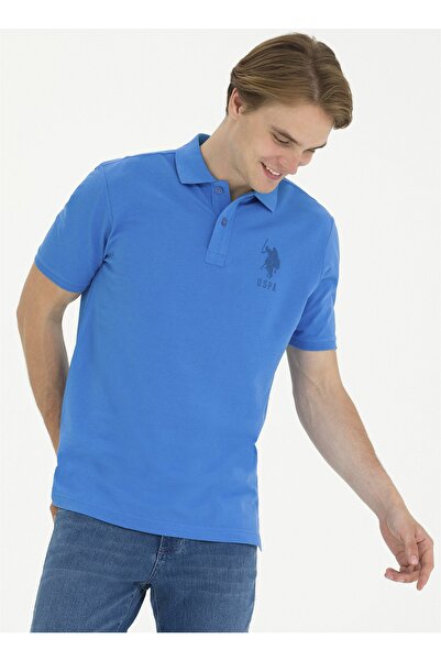 U.S. Polo Assn. US Polo Assn.- Saks Polo Neck Men's T-Shirt JAMA