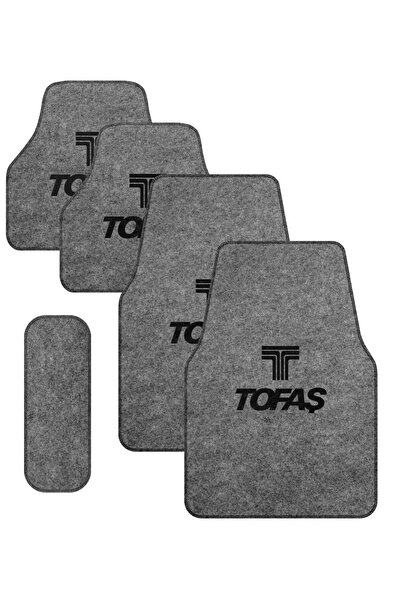 Genel Markalar Tofaş Gri Halı Paspas Takımı-oto Halı Paspas