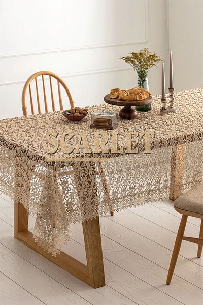 scarlet home collection Față de masă dantelă de lux regal