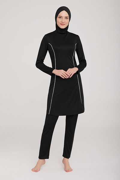 ROZAMAY 9021 TESETURAL LONG SLEEVE SWIMSUIT