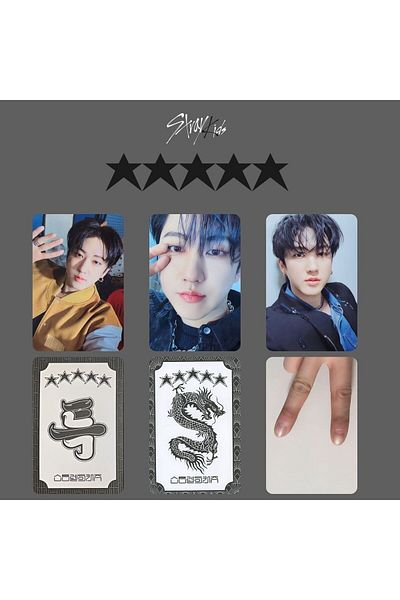 Kpop Dünyasi Stray Kids Changbin "5 Star" PC Set