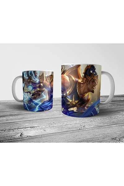 Pixxa Mobile Legends Gatotkaca Mug Cup Model 1