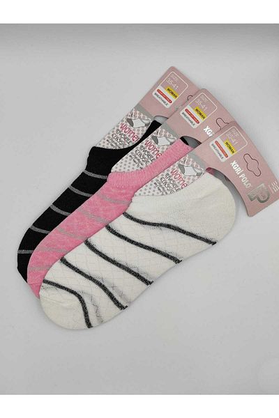ALTUNTAŞ Thick Striped Cinnamon Socks