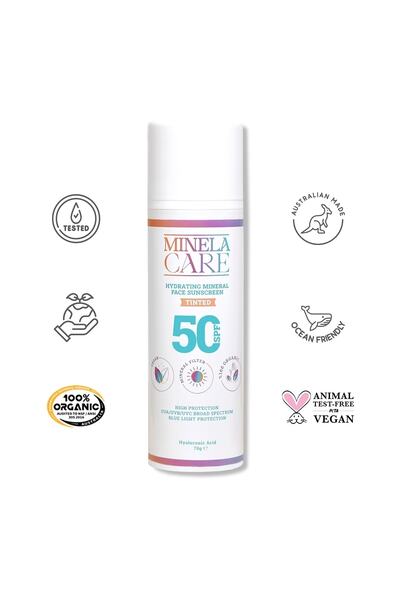 Minela Care Yüz Güneş Kremi Tinted SPF50 70 gr