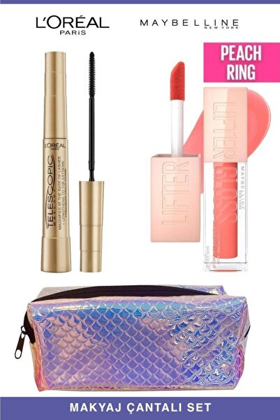 L'Oreal Paris Loreal Telescopic Anında Uzun Kirpikler-Maybelline Işıltılı ve ...