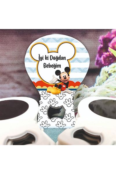 Ege ajans Magnet that will open 10 balloons (with card and gelatin)