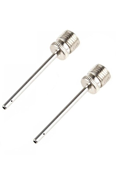 abnturk 2li Set Eniyi Kalite vidalı Top İğnesi şişirme iğnesi 2 adet Futbol Voleybol Basket Topu şişirme Ucu