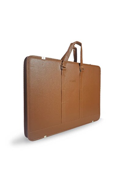 BBACK Deri Proje Çantası 40x56 Cm Taba