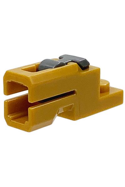 LEGO Custom Aksesusar Minifigure Weapon 1 x 2 Brick Bazooka Buzaka Blaster Gold 2 pcs